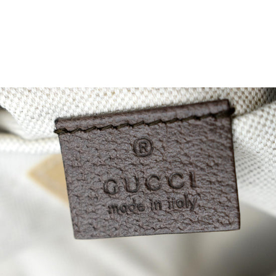 Shop GUCCI GG Supreme Canvas Plain Leather Logo Backpacks by Eretico