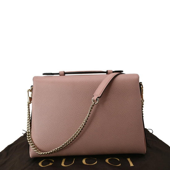 Gucci Dollar Interlocking G Shoulder Bag Blush Pink