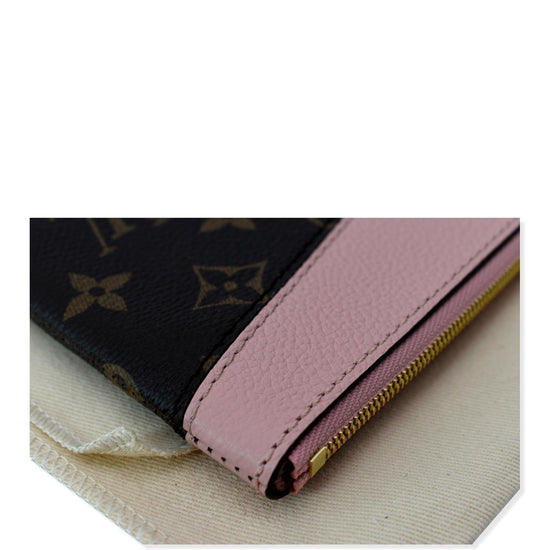 🔥NEW LOUIS VUITTON Daily Pouch Clutch Bag Large Monogram Pink GREAT GIFT