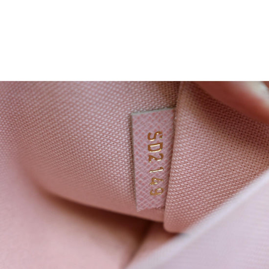 Louis Vuitton Felicie Pochette w/ Inserts, damier azure – Airee