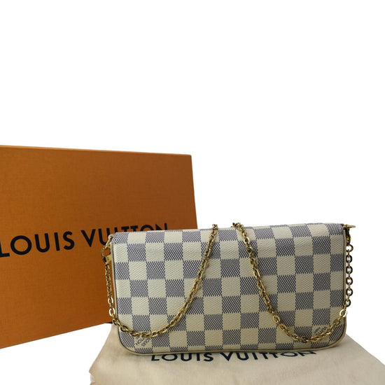 Louis Vuitton Felicie Pochette w/ Inserts, Damier Azure