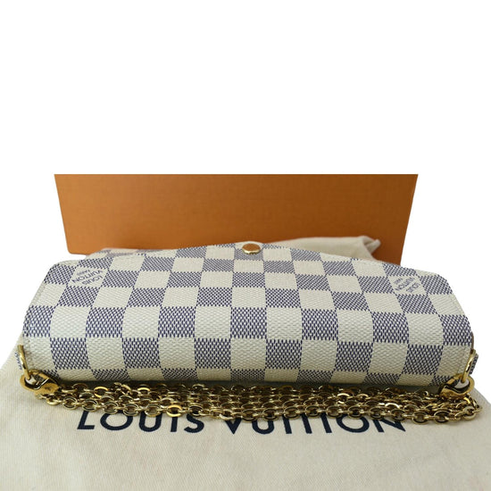 Louis Vuitton Pochette Felicie Damier Azur — Lavish Resale Gulf Coast
