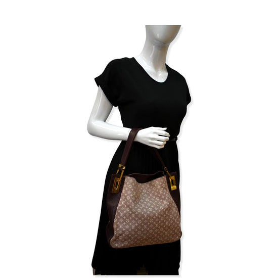 Brown Louis Vuitton Monogram Mahina XL Hobo Bag – Designer Revival