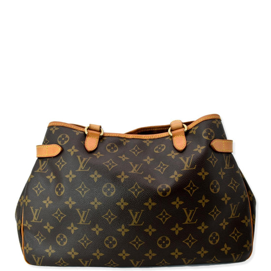 Batignolles handbag Louis Vuitton Brown in Cotton - 34181068