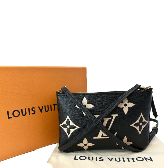 Louis Vuitton Monogram Empreinte Double Zip Pochette - Pink Crossbody Bags,  Handbags - LOU820761