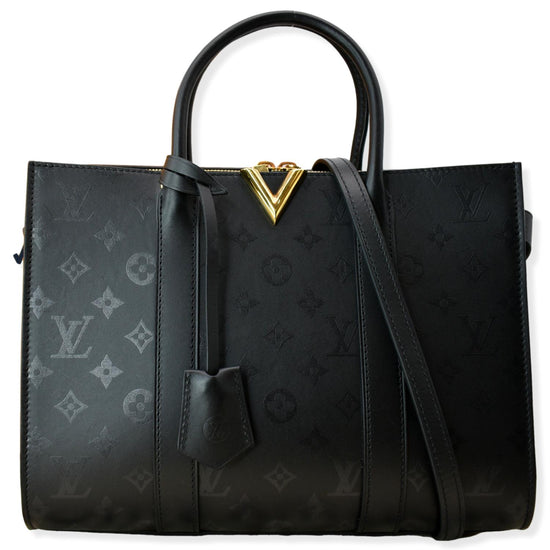 Louis Vuitton Rubis Monogram Cuir Plume Very Zipped Bag Louis Vuitton