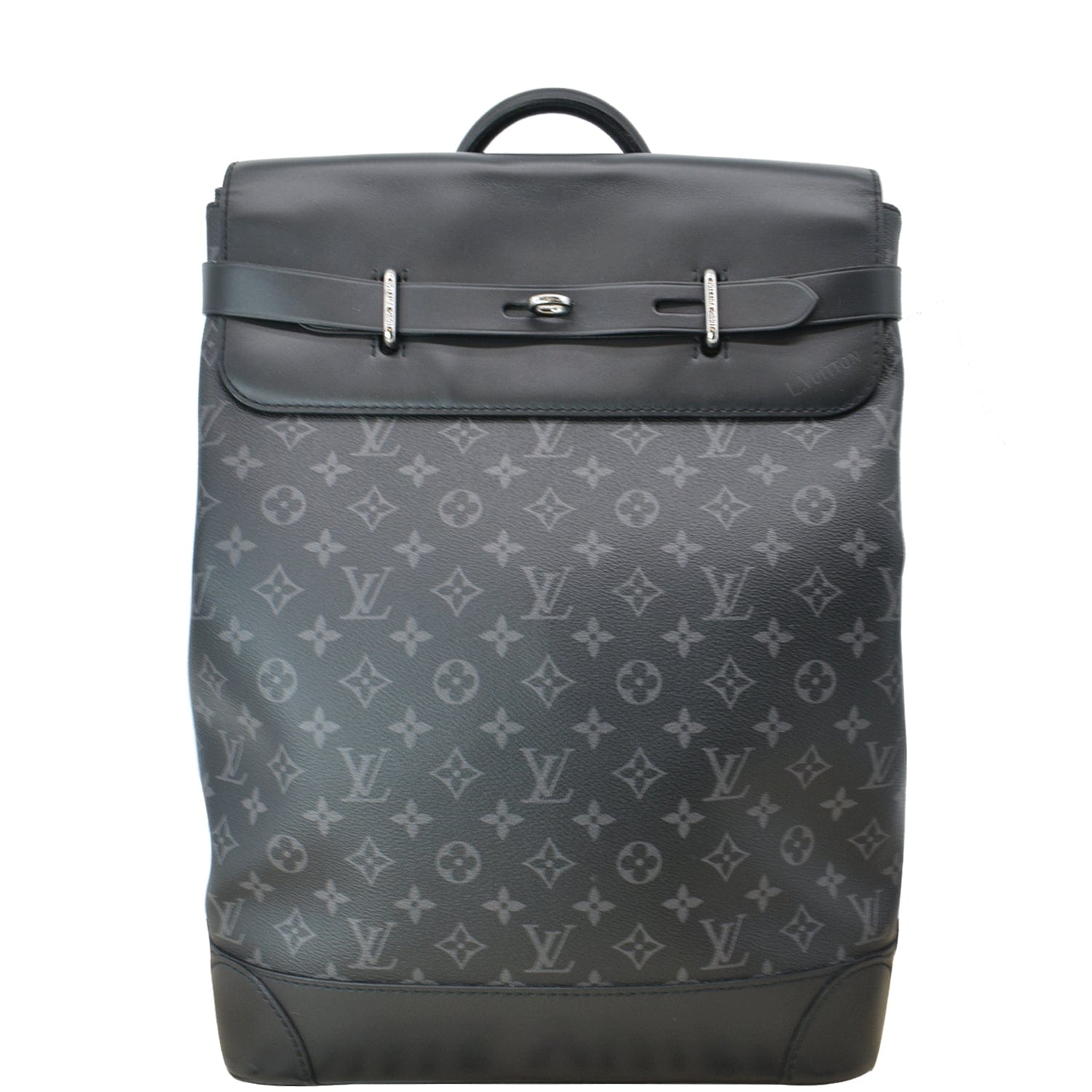 Louis Vuitton Steamer Backpack Monogram Eclipse Canvas Black