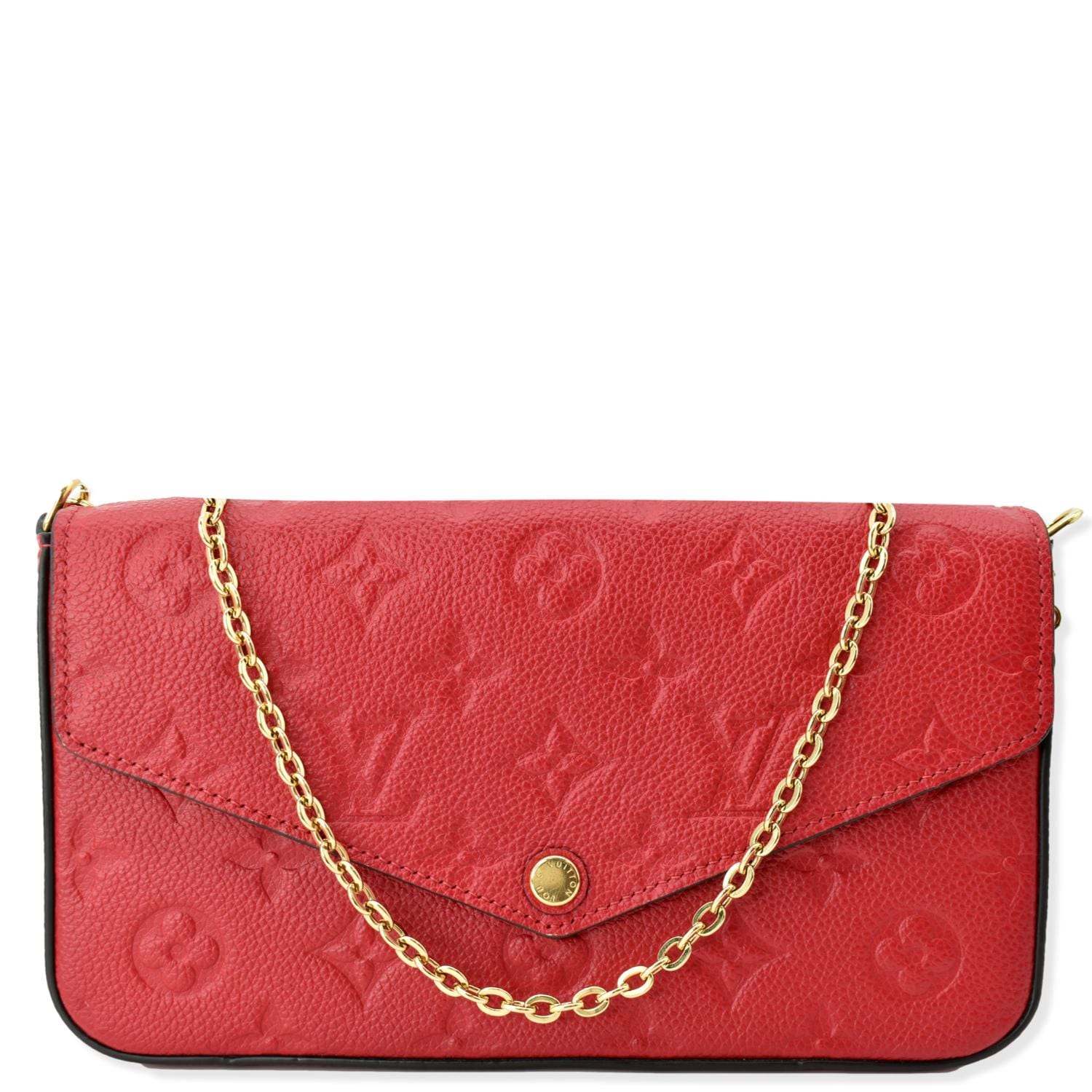 Buy Louis Vuitton Credit Card Cerise Red Insert From Felicie Pochette  Wallet A952