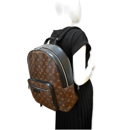 Louis Josh Monogram Canvas Backpack Bag Brown | DDH
