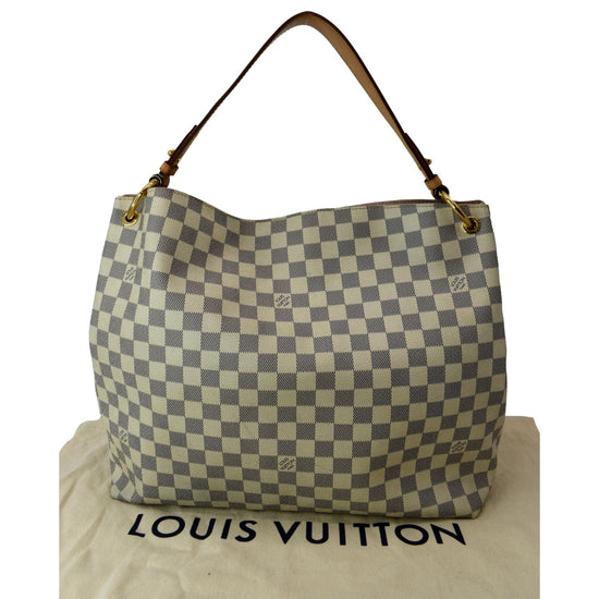 ❤️‍🩹SOLD❤️‍🩹Louis Vuitton Graceful MM Monogram Beige Shoulder Hobo  (SD4167) - Reetzy