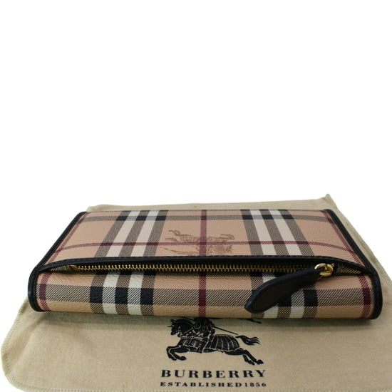 Leather wallet Burberry Brown in Leather - 21507769
