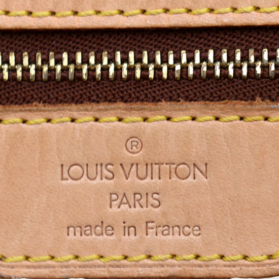 Brown Leather Louis Vuitton Remarque LV Designer Inspired Bucket