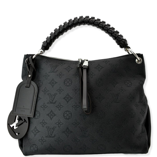 Louis Vuitton Galet Monogram Mahina Leather Beaubourg Hobo Bag