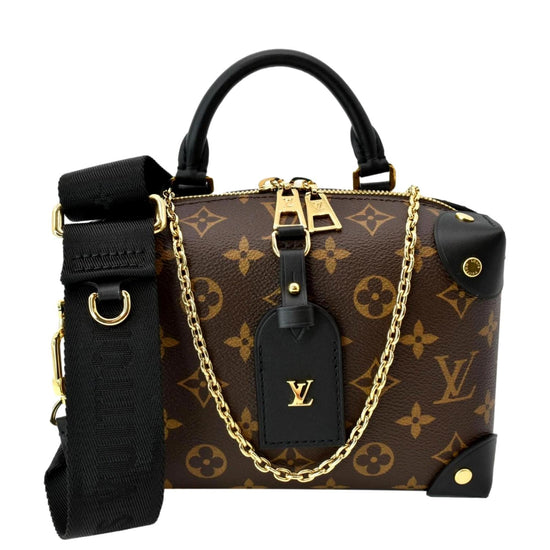 Louis Vuitton Petite Malle Souple Monogram Canvas Handbag