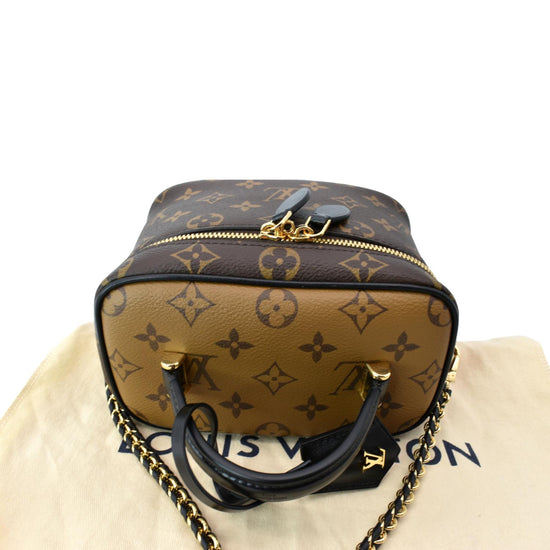 Vanity leather crossbody bag Louis Vuitton Brown in Leather - 22374608