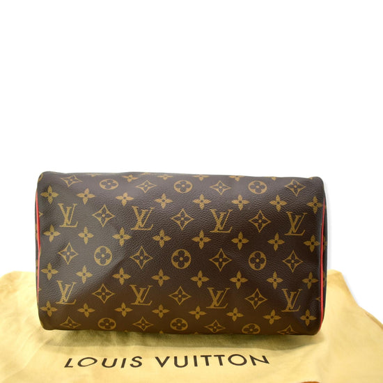 Louis Vuitton - LV - Speedy Totem 30 Brown Monogram - Violet Top Handl -  BougieHabit