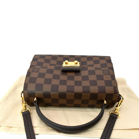 Louis Vuitton Braided Croisette Damier Brown Quartz Rose T. Damier Ebene