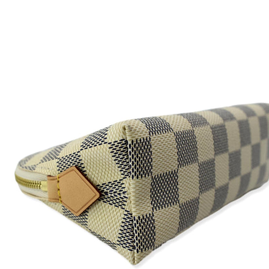 LOUIS VUITTON Damier Azur Cosmetic Pouch 1290219