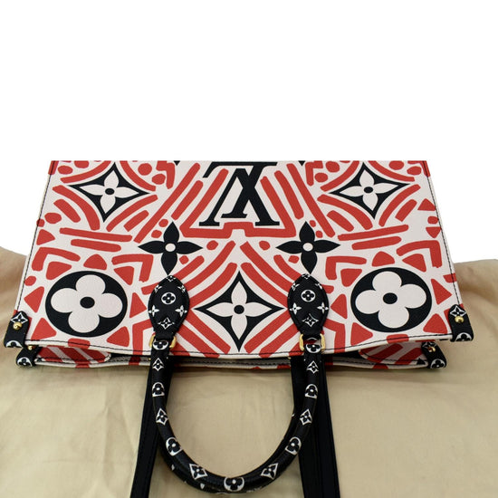 Louis Vuitton Cream/Red Monogram Canvas Crafty Onthego GM Bag - Yoogi's  Closet