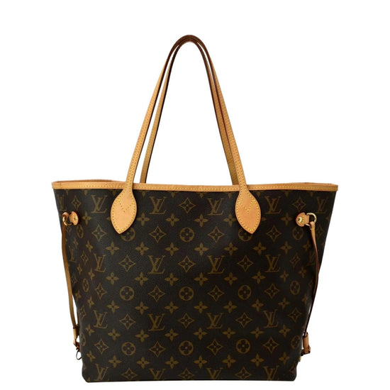 LOUIS VUITTON Monogram Neverfull MM Shoulder Bag Handbag Medium Tote Bag