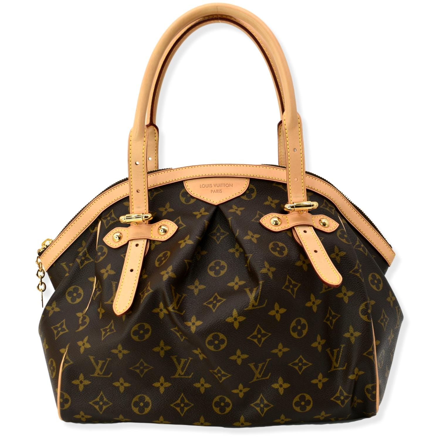 Louis Vuitton Tivoli GM Handbag Monogram Canvas Brown