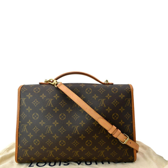 Louis Vuitton Vintage 'Beverly Gm' Briefcase in Brown