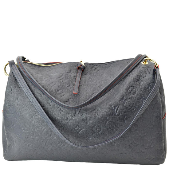 Louis Vuitton Bleu Infini Monogram Empreinte Leather Ponthieu PM Bag at  1stDibs