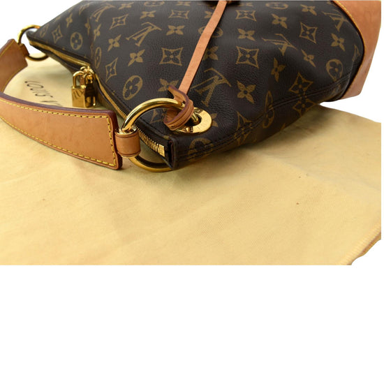 LOUIS VUITTON Monogram Shoulder Bag Berri PM M41623 Brown /350516