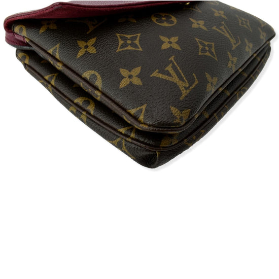 Louis Vuitton Twice Handbag Monogram Canvas Red 1264282
