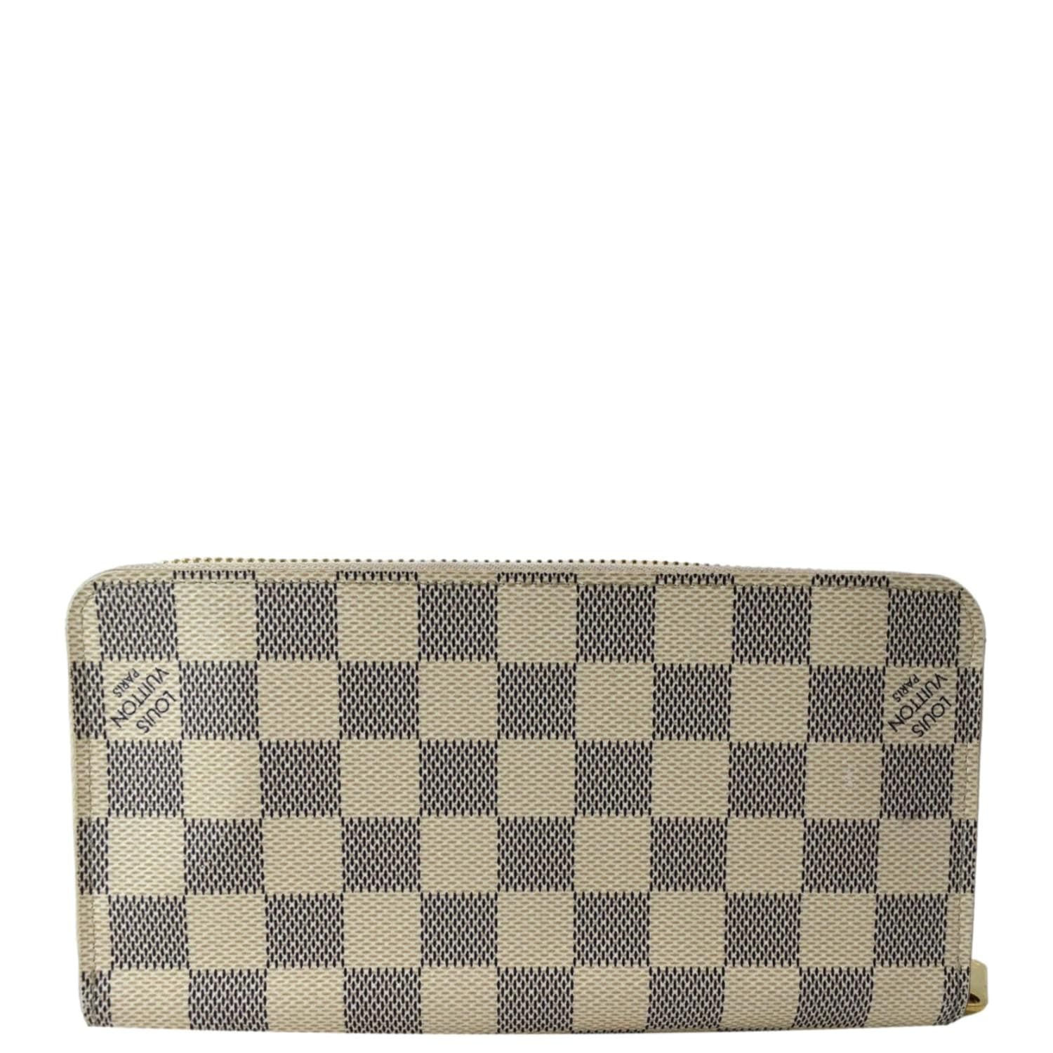 Damier Azur Canvas Zippy Wallet (Authentic Pre-Owned)