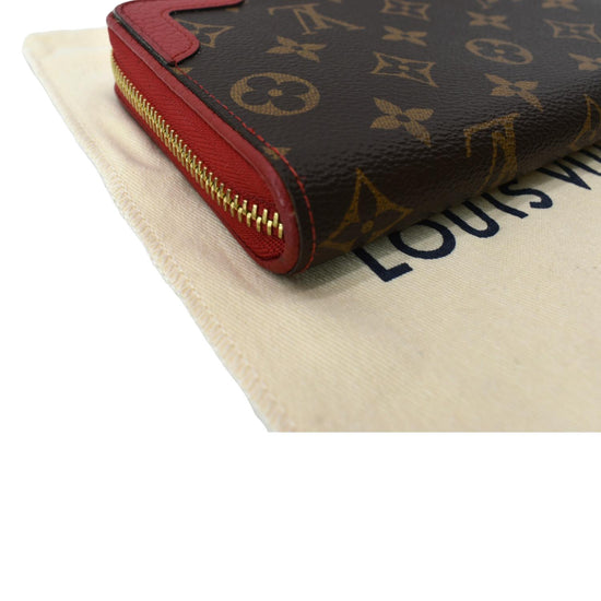 Louis Vuitton Monogram Retiro Zippy Wallet with Cerise Red - A World Of  Goods For You, LLC