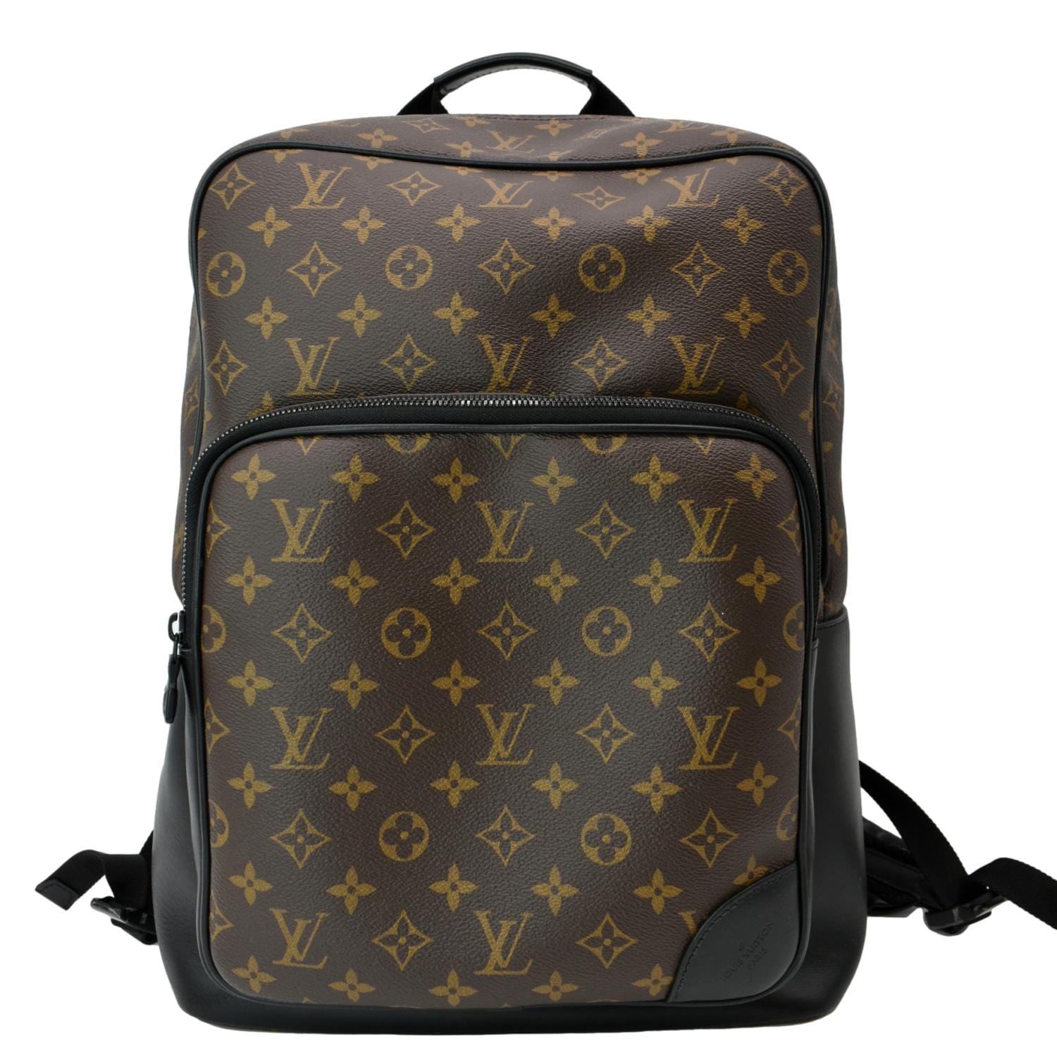 Louis Vuitton Dean Monogram Macassar Canvas Backpack Bag