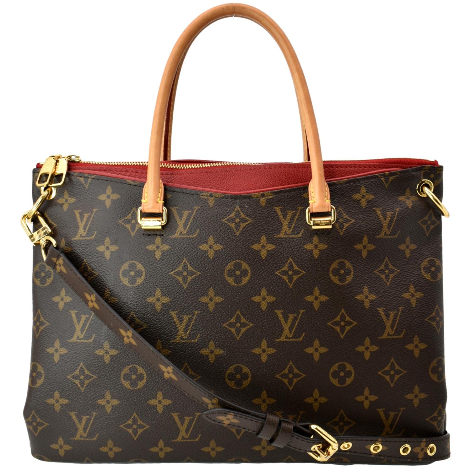 Louis Vuitton Monogram Canvas Pallas MM Bag Louis Vuitton