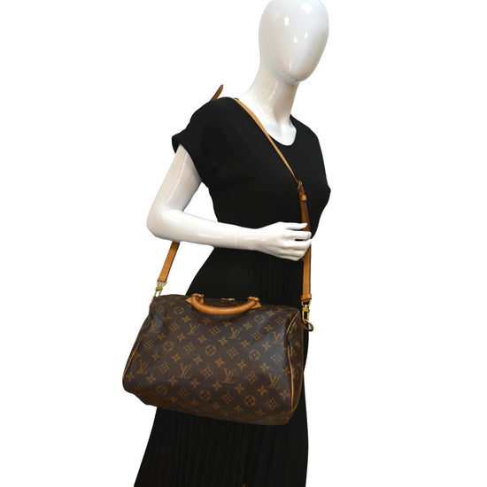 Louis Vuitton Monogram Speedy 30 - Brown Handle Bags, Handbags - LOU767450