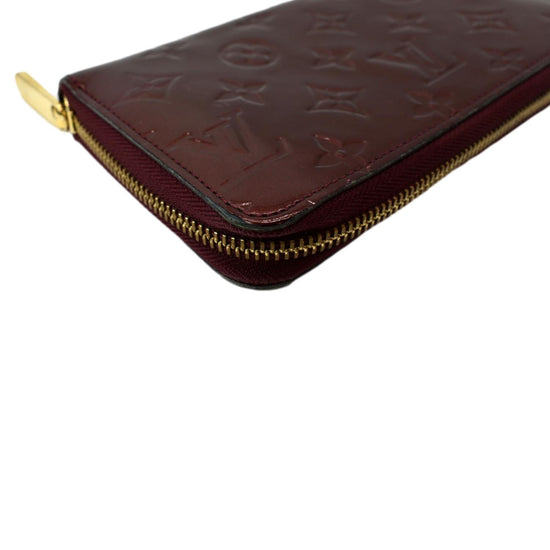 Louis Vuitton Burgundy Zippy Monogram Le Vernis Wallet – Encore Plus