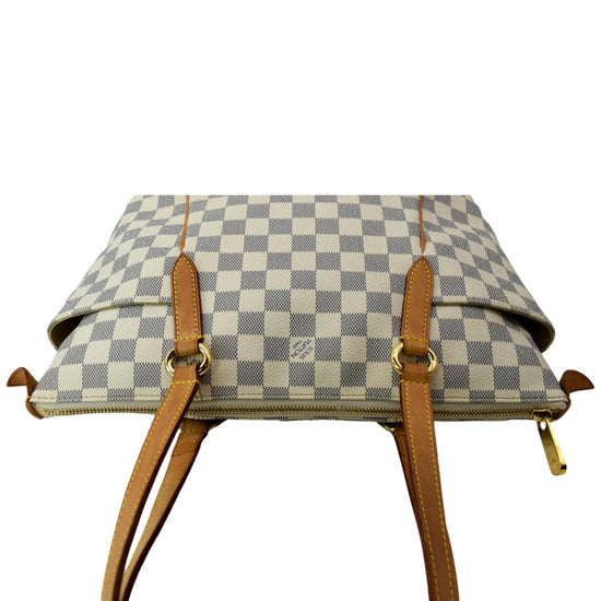 AUTHENTIC Louis Vuitton Totally PM Damier Azur Preowned – Jj's