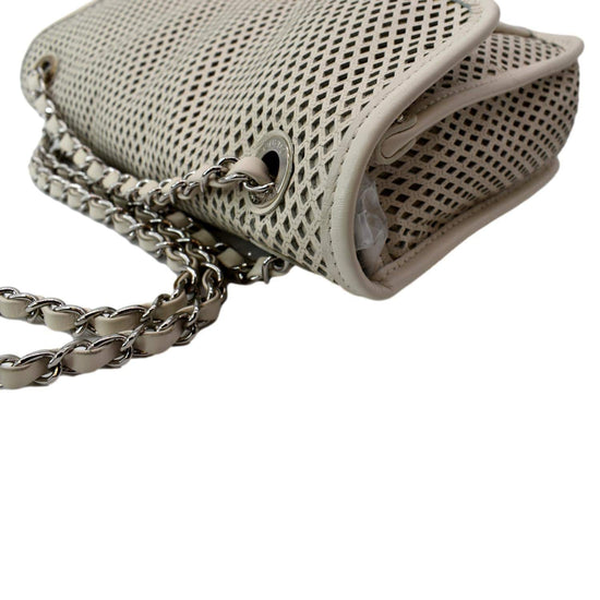 Chanel Up in the Air Classic Flap Perforated Calfskin Bag