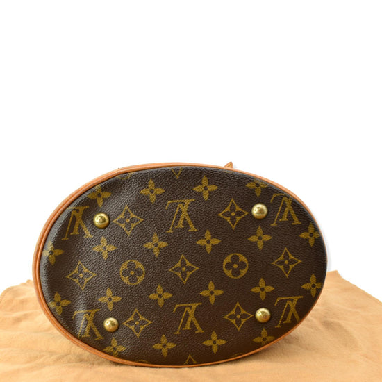 Louis Vuitton Petit Bucket Bag Monogram Canvas Brown 22106023