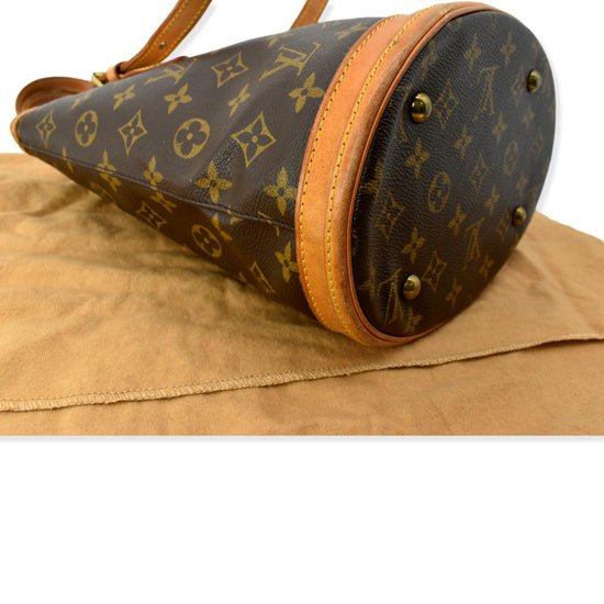 Louis Vuitton Monogram Petite Bucket Handbag. $699! #divineconsign