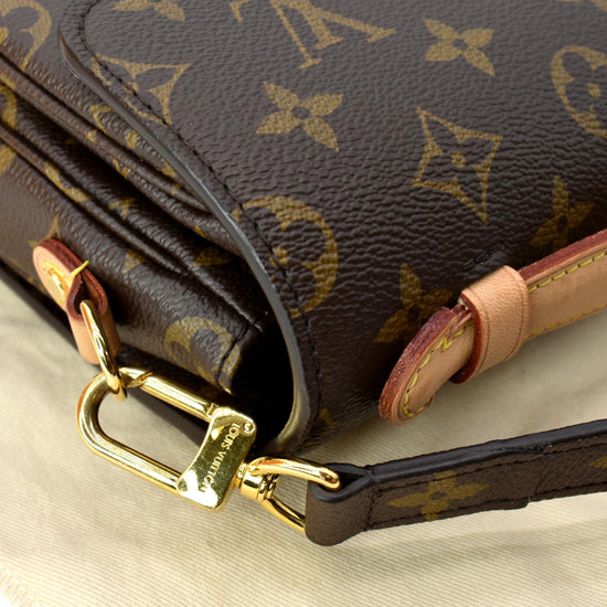 Metis leather crossbody bag Louis Vuitton Brown in Leather - 38099243