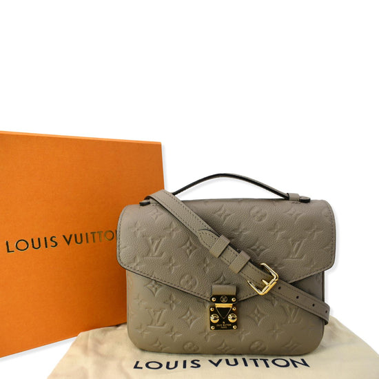 Metis leather crossbody bag Louis Vuitton Navy in Leather - 24320127