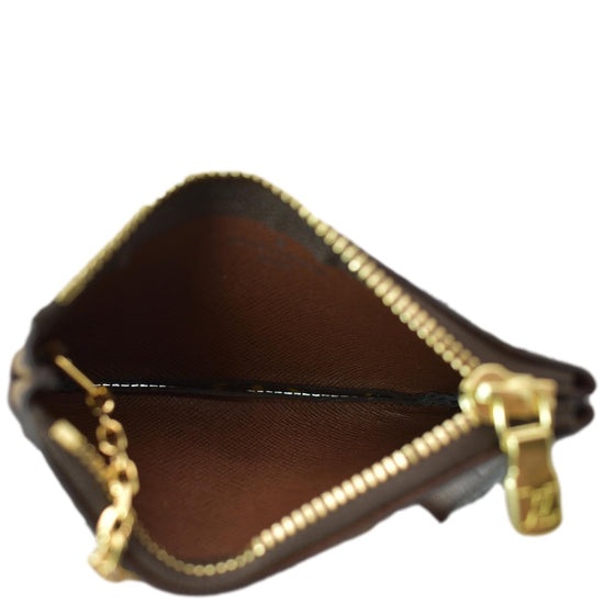 Louis Vuitton Monogram Pochette Cles Key Pouch 4LZ1102 For Sale at