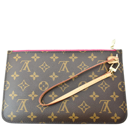 ISO of Louis Vuitton Pouchette Neverfull Wristlet