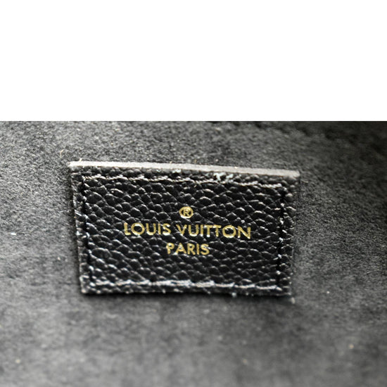 Louis Vuitton Black Empreinte Giant Monogram Multi Pochette 23lv810s