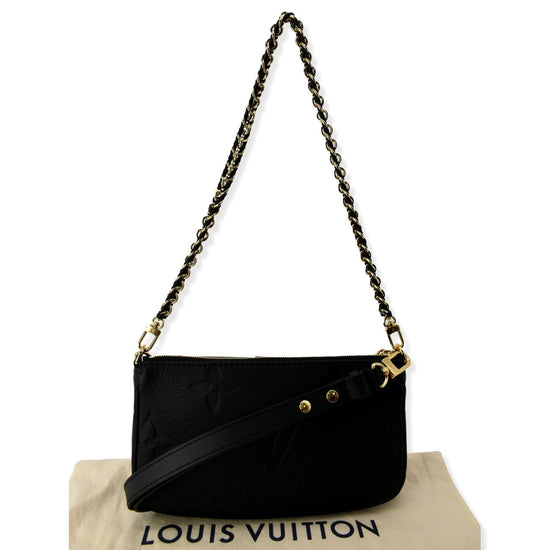 Louis Vuitton Multi Pochette Accessoires Monogram Empreinte Giant Black  2204591