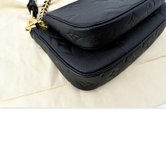 Louis Vuitton Empreinte Monogram Giant Multi Pochette Accessories - Black  Crossbody Bags, Handbags - LOU761600