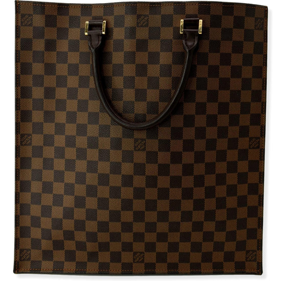 Louis Vuitton Damier Ebene Venice Sac Plat PM Tote