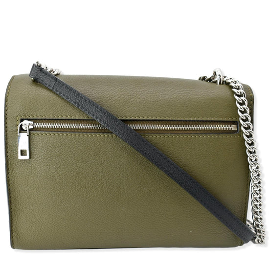 Louis Vuitton Lockme Chain Bag Leather Green 1258453