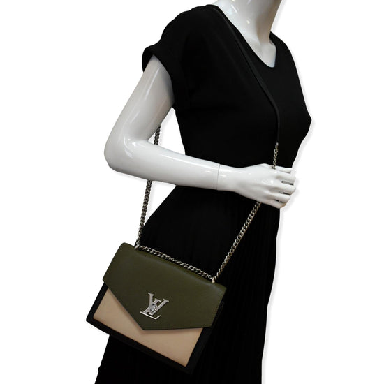 Louis Vuitton Arizona Quartz/Caramel Leather Mylockme Chain Bag Louis  Vuitton