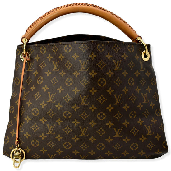 Louis Vuitton Artsy Handbag Monogram Canvas MM Brown 2319131